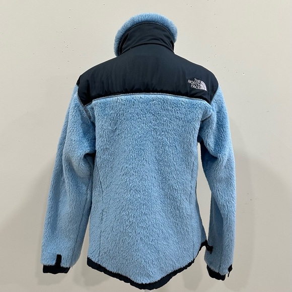 The North Face Womens Size S/P Blue  Full Zip Summit Series Fleece Jacket - Picture 4 of 9